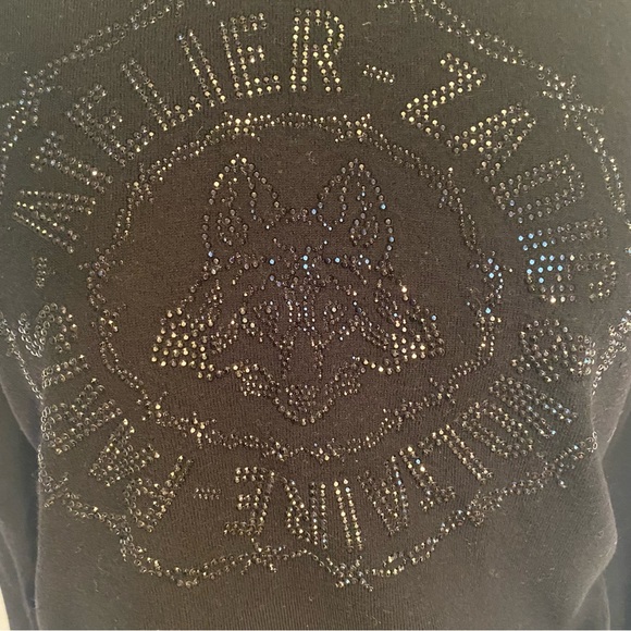 Zadig & Voltaire S/M black fox studded sweater. EUV - Picture 4 of 6